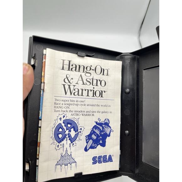 Hang-On & Astro Warrior: The Combo Cartridge (Sega Master System) Complete CIB - Picture 11 of 14